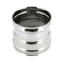 Соединитель мама-мама D 180 для дымохода из нержавеющей стали Прок с доставкой в NAME